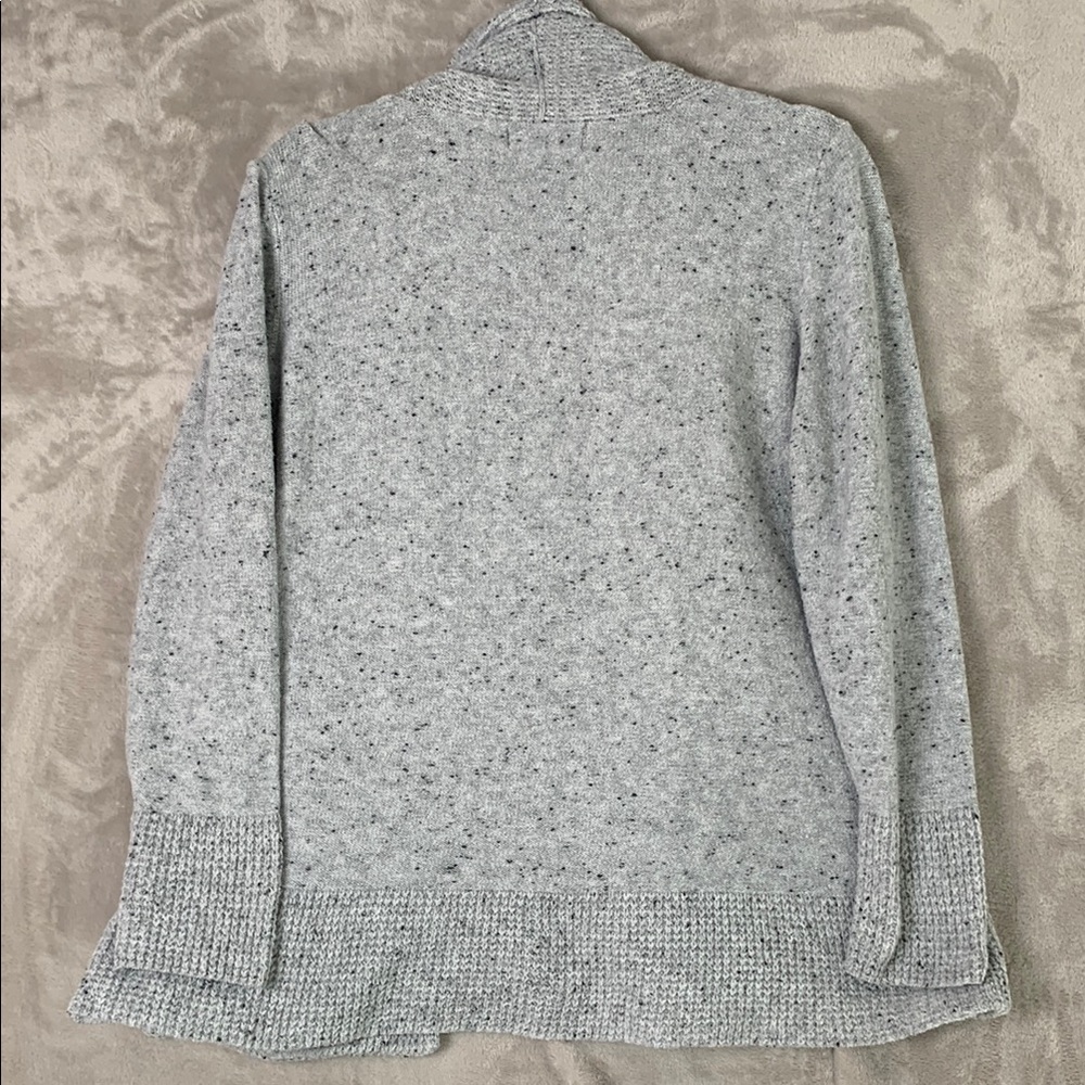 VERVE AMI | XL WOMENS | SHAWL SWEATER RELAXED FIT CARDIGAN in GRAY - Picture 11 of 14